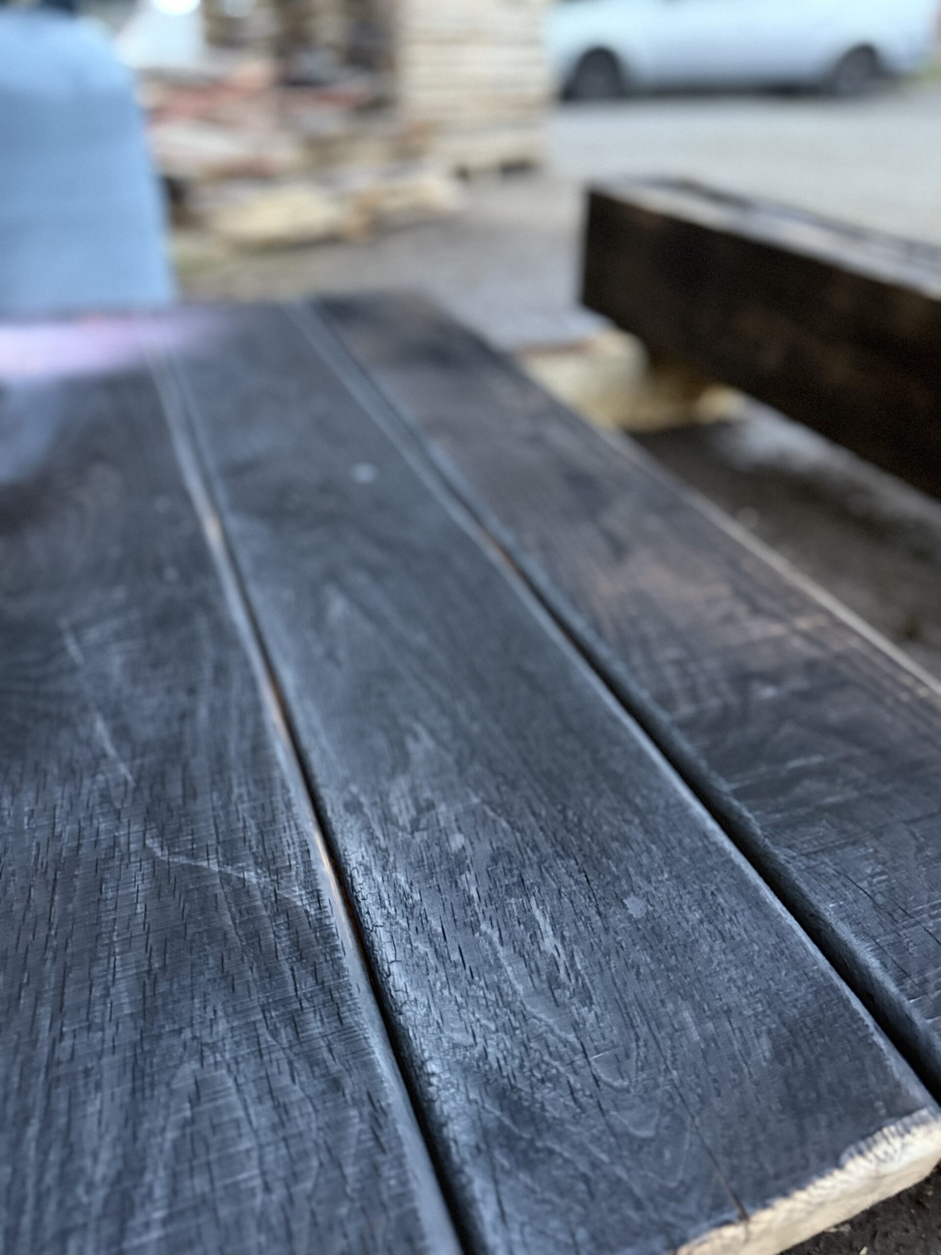 Detaily Shou Sugi Ban